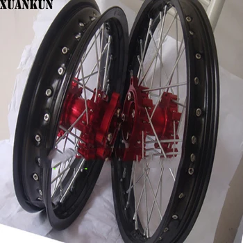 Модифицирани колела с висока проходимост мотоциклет XUANKUN 12/14 инча джанти с ЦПУ в събирането с колела диск