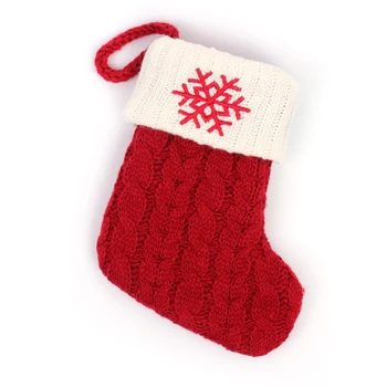 Коледни чорапи, Коледни азбука терлици Украса за Коледната елха Коледна украса за дома нова година декор