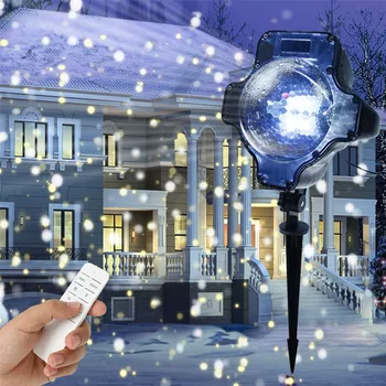 Led Лампи за Проектори За Снеговалежи, Открит Блестящ Озеленяване Проектор, Лампа за Декоративно Осветление, Коледа, Парти, Празник