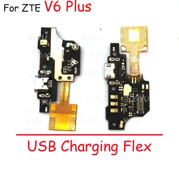 За ZTE Blade V6 Плюс USB порт за зареждане на Док-конектор Гъвкав кабел, резервни Части за ремонт на