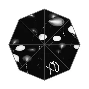 Ново записване, унисекс, Уникален чадър на The Weeknd XO, сгъваем чадър