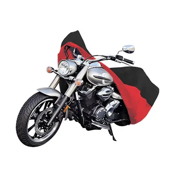 XXL Червен мотоциклет калъф подходящ за Kawasaki VN 800 900 1500 1600 2000 Classic Custom