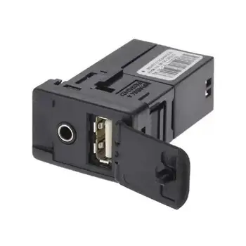 Висококачествен Адаптер Конектор USB порта 86190-0R010 За Лесно Инсталиране на Автомобилни аксесоари, ABS M1W4