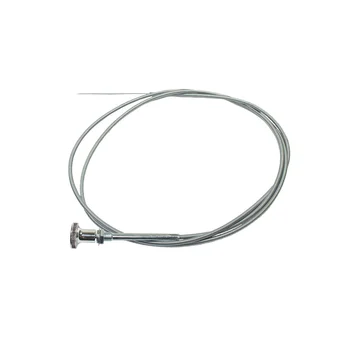 Хром универсален 6 фута кабел с ниско съдържание на въглехидрати два кабела на педала на газта, за пръчка Hot Rat
